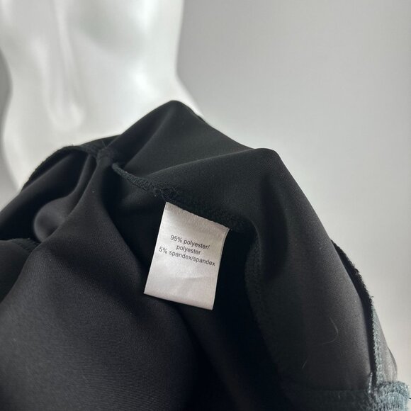 Pam & Gela Leopard Stripe Track Jacket in Black Size P XS Womens Black Polyester - Picture 4 of 7